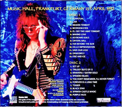 Yngwie Malmsteen/Germany 1992 Complete