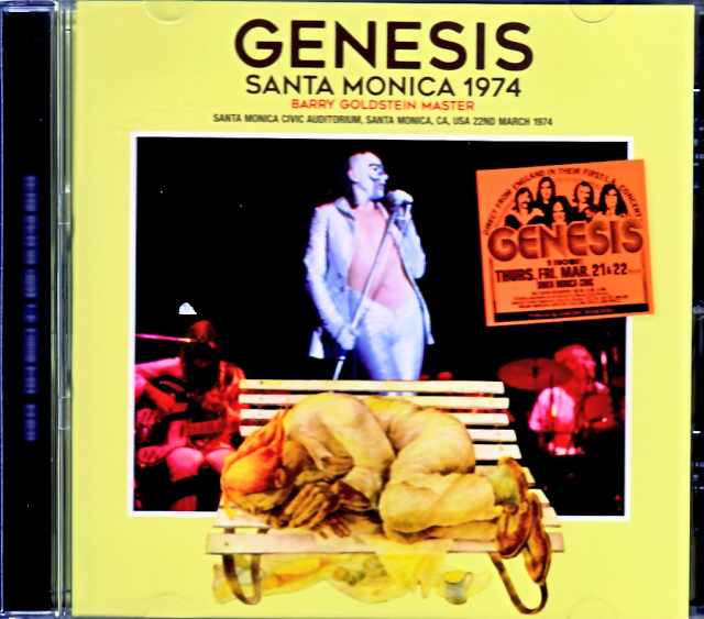 Genesis/CA,USA 1974 Barry Goldstein Master Edition