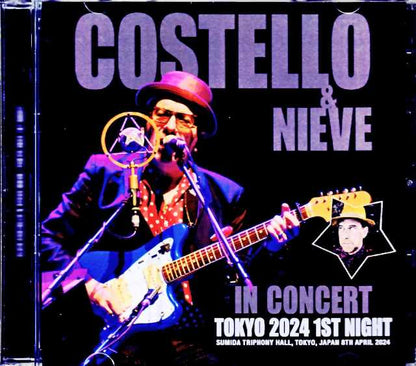 Elvis Costello Steve Nieve/Tokyo,Japan 4.8.2024 Complete