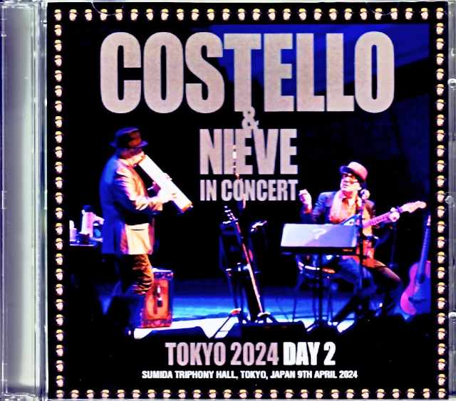 Elvis Costello Steve Nieve Elvis Costello/Tokyo,Japan 4.9.2024 Complete