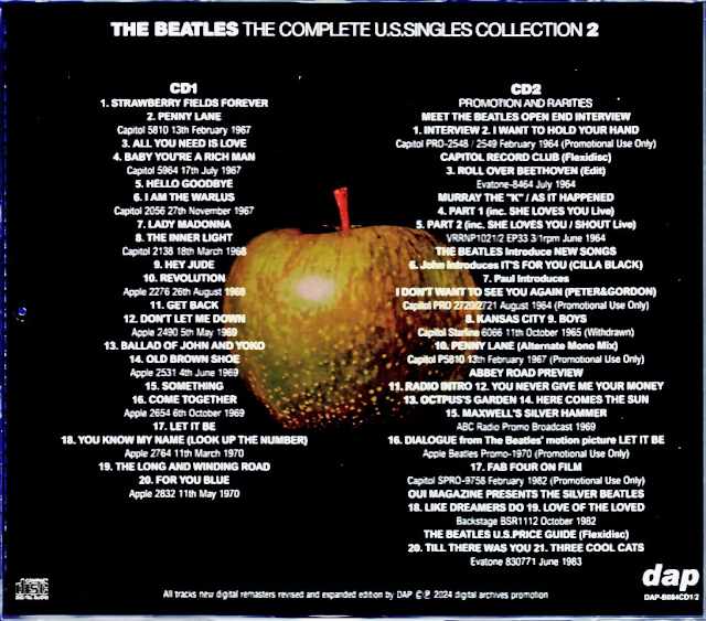 Beatles /Complete U.S. Singles Collection Vol.2 Upgrade