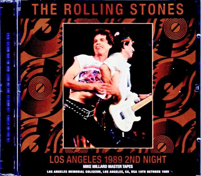 Rolling Stones / CA, USA 10.19.1989 Mike Millard Master Tapes