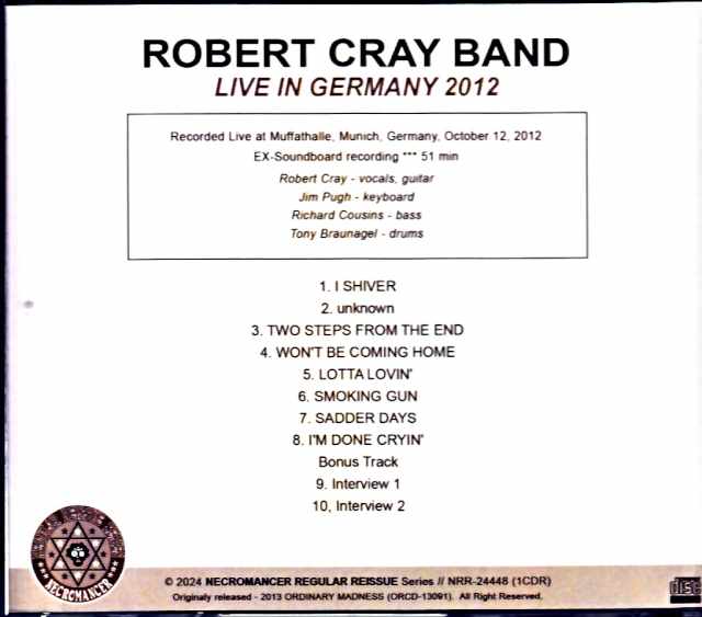 Robert Cray Band /Germany 2012