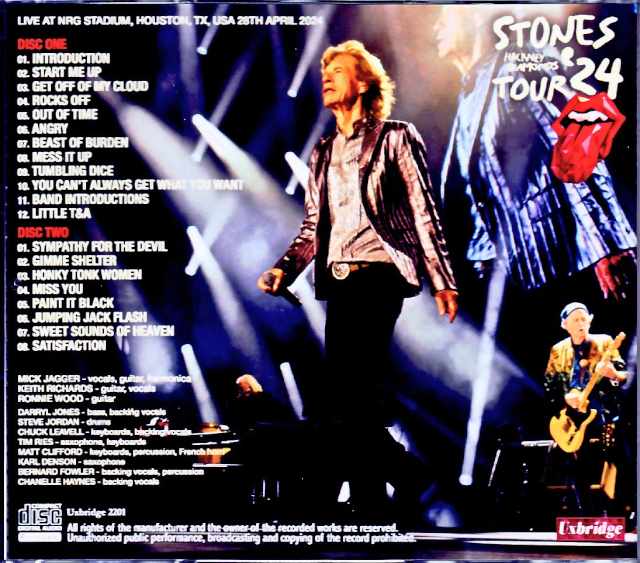 Rolling Stones / TX, USA 2024 Complete