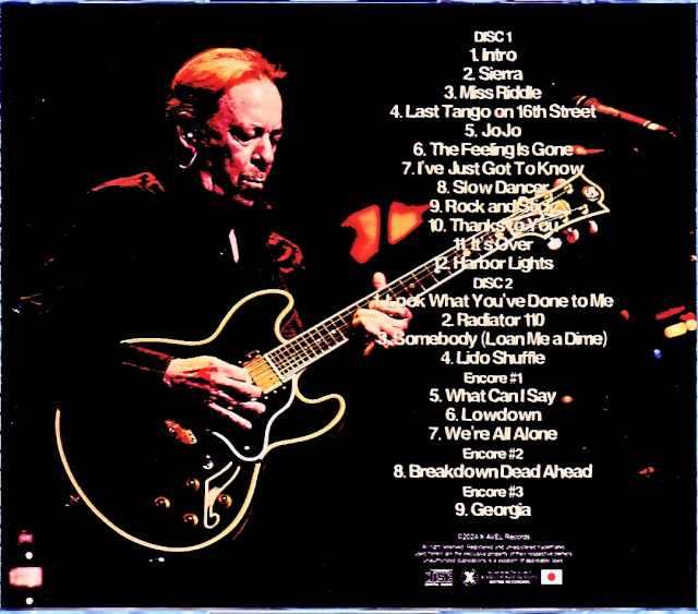 Boz Scaggs / Tokyo, Japan 2.22.2024 Complete IEM Matrix Edition & more