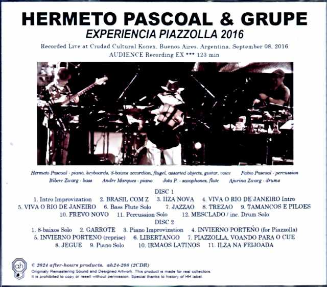 Hermeto Pascoal/Argentina 2016 Complete