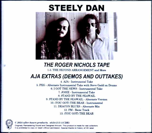 Steely Dan/Roger Nichols Tape Demos and Outtakes