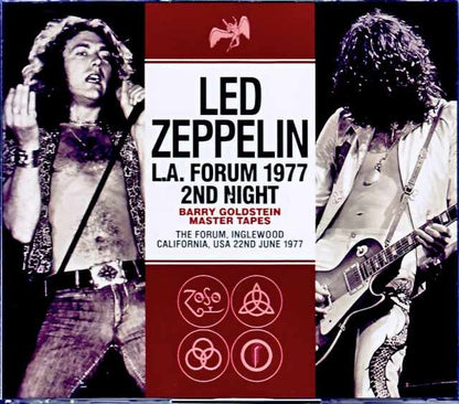 Led Zeppelin/CA,USA 6.22.1977 Barry Goldstein Master Tapes