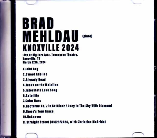 Brad Mehldau/TN,USA 2024