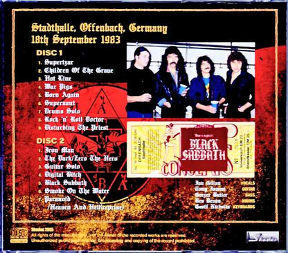 Black Sabbath /Germany 1983 Complete Upgrade