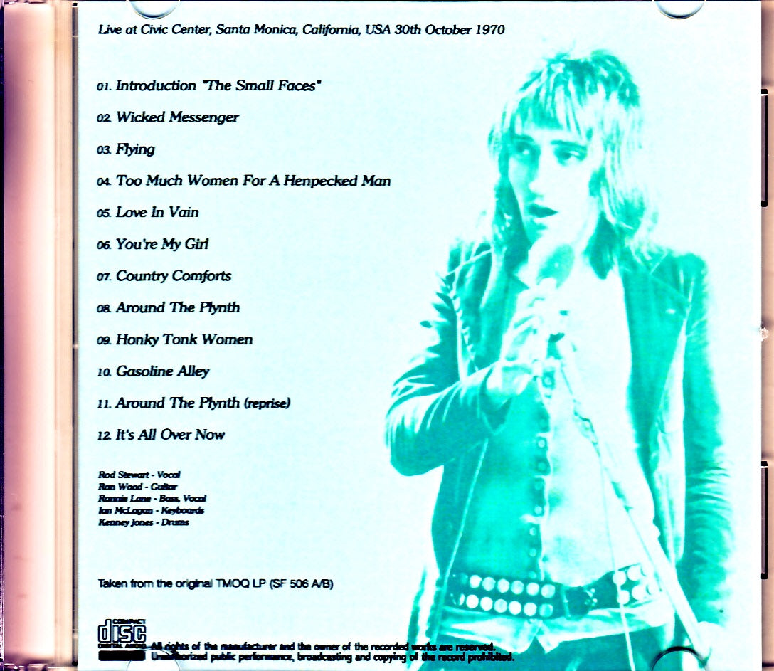 Rod Stewart Faces /Plynth Original TMOQ LP Edition