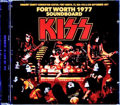 Kiss/TX,USA 1977 2Days Soundboard Edition