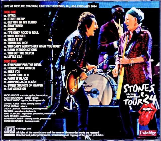 Rolling Stones/NJ,USA 5.23.2024 Complete