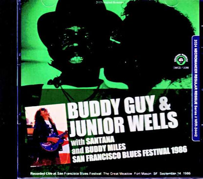 Buddy Guy Junior Wells Santana /SF,USA 1986