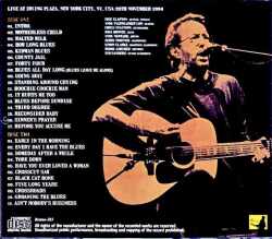 Eric Clapton/NY,USA 11.28.1994 Complete DAT Master