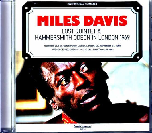 Miles Davis Wayne Shorter, Chick Corea, Dave Holland/London, UK 1969 Upgrade