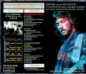 Derek and the Dominos/10.24.1970 Late Show