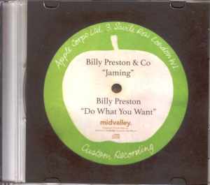 Billy Preston/Apple Studios Acetate