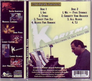 Karizma Jeff Porcaro Michael Landau/Baked Potato 1986