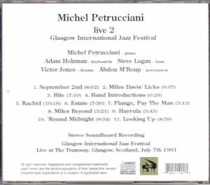 Michel Petrucciani/Scotland,UK 1991