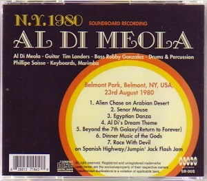 Al Di Meola/New York, USA 1980
