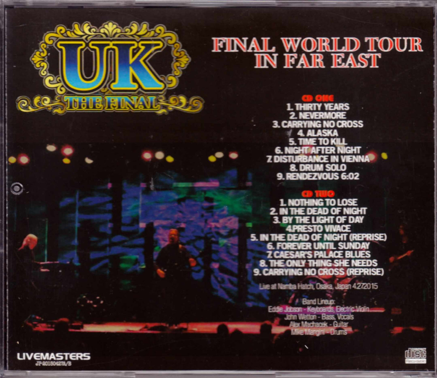 UK/Osaka, Japan 2015