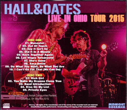 Hall & Oates/OH, USA 2015