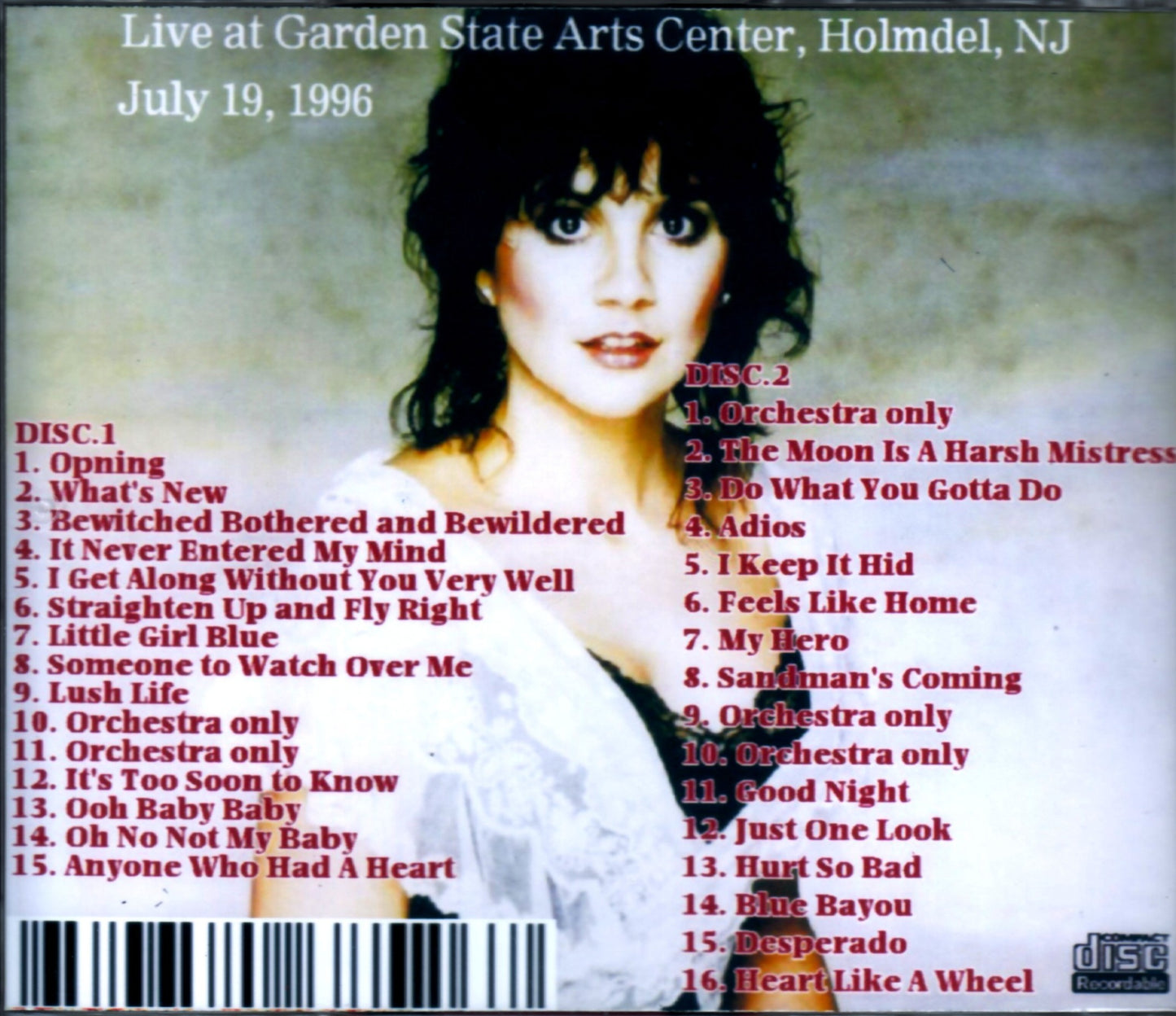 Linda Ronstadt/NJ, USA 1996
