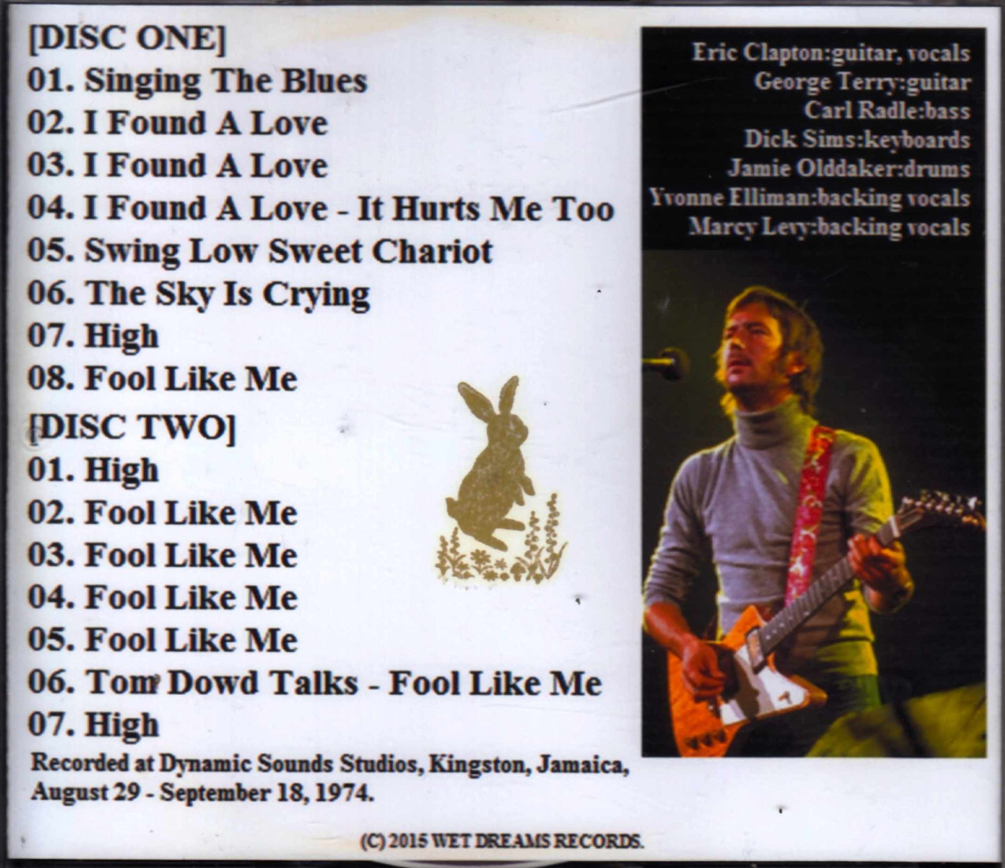 Eric Clapton/Jamaica 1974