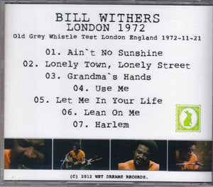 Bill Withers/London,England 1972