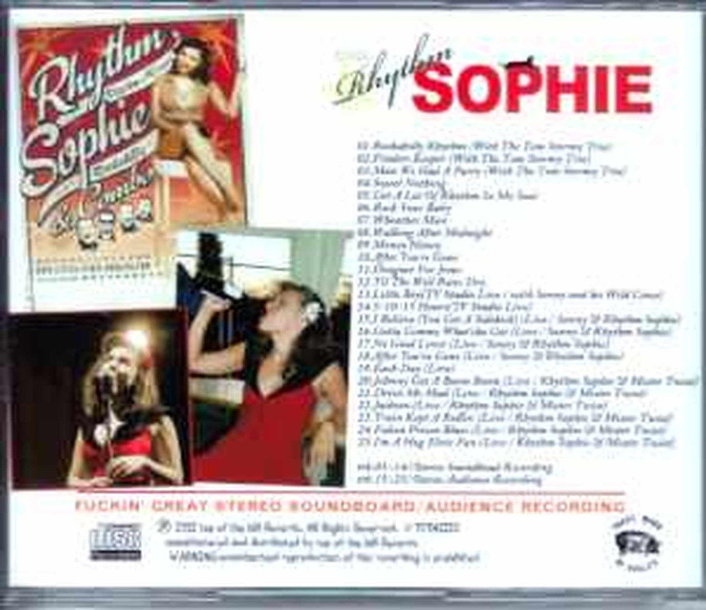 Rhythm Sophie/Rare Live Compile