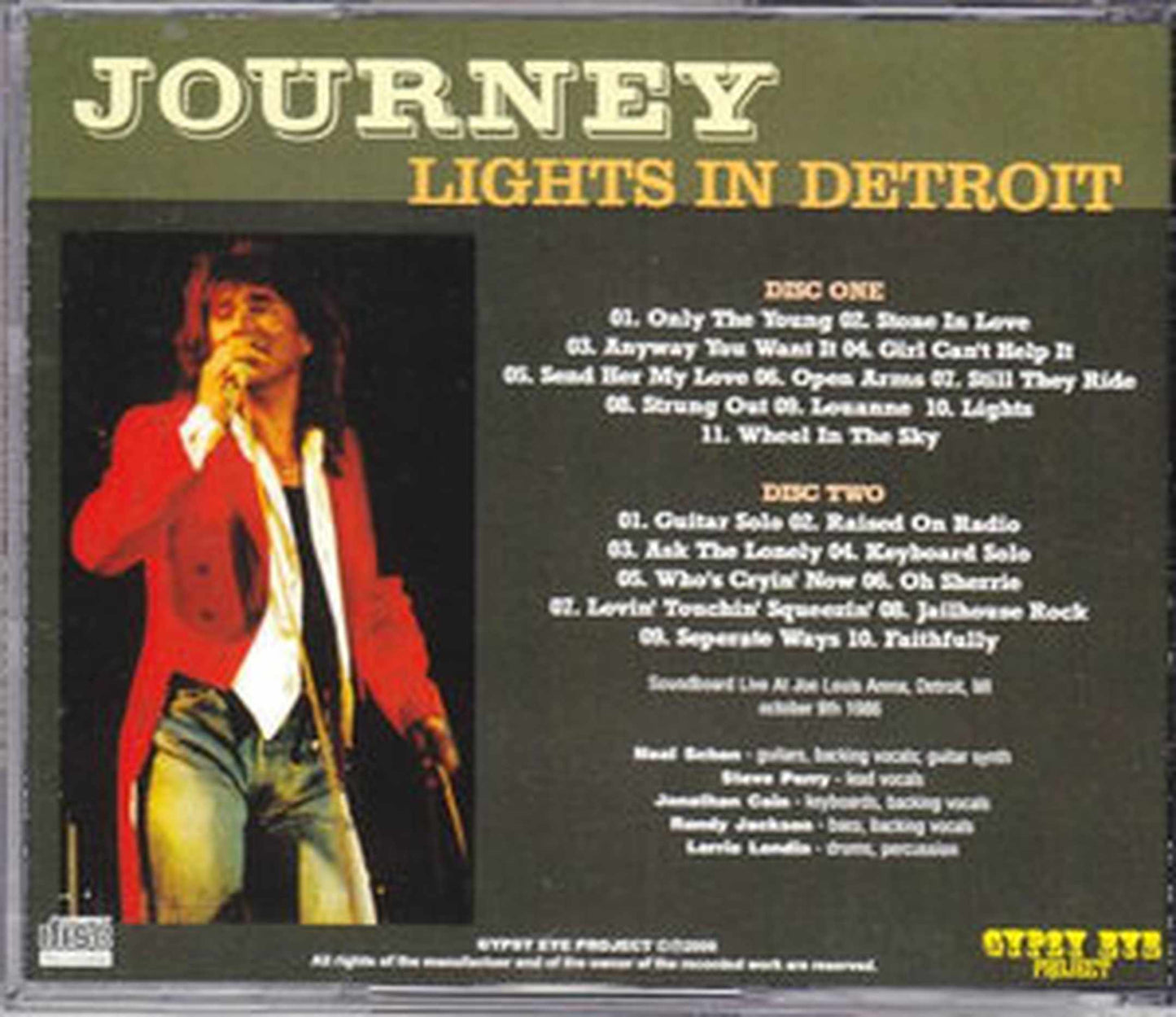 Journey/Michigun, USA 1986