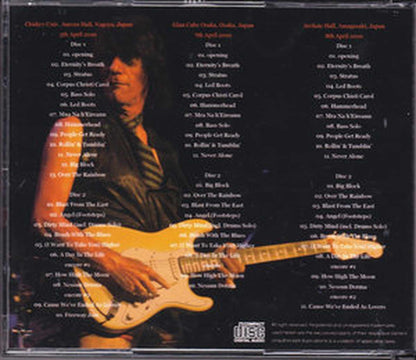 Jeff Beck/Aichi,Osaka,Hyogo 2010 3 Days