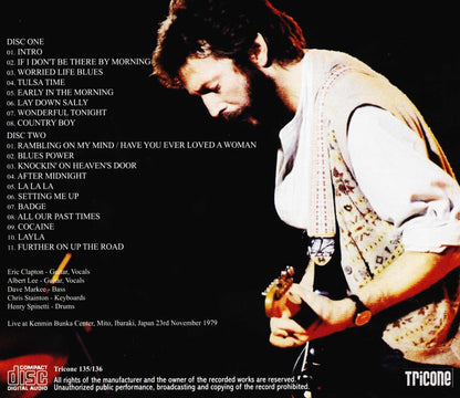 Eric Clapton/Ibaraki Japan 1979