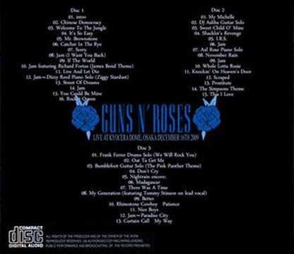 Guns N' Roses/Tokyo,Japan 2009