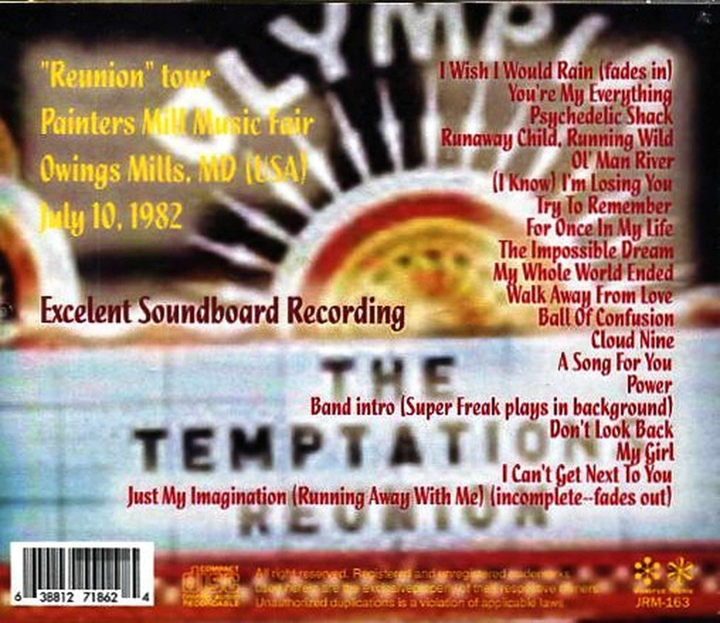 Temptations/MD,USA 1982