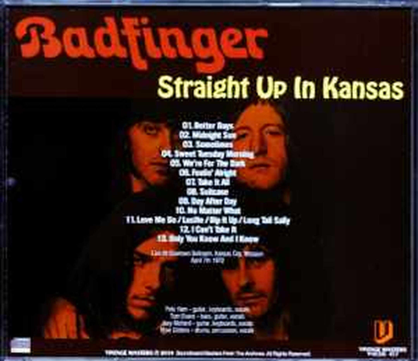 Badfinger/Missouri, USA 1972