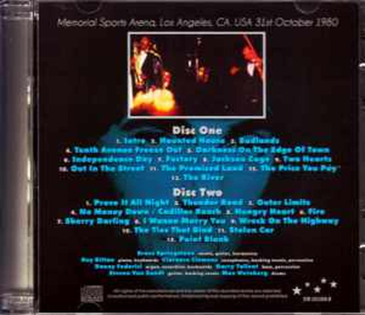 Bruce Springsteen/CA,USA 10.31.1980