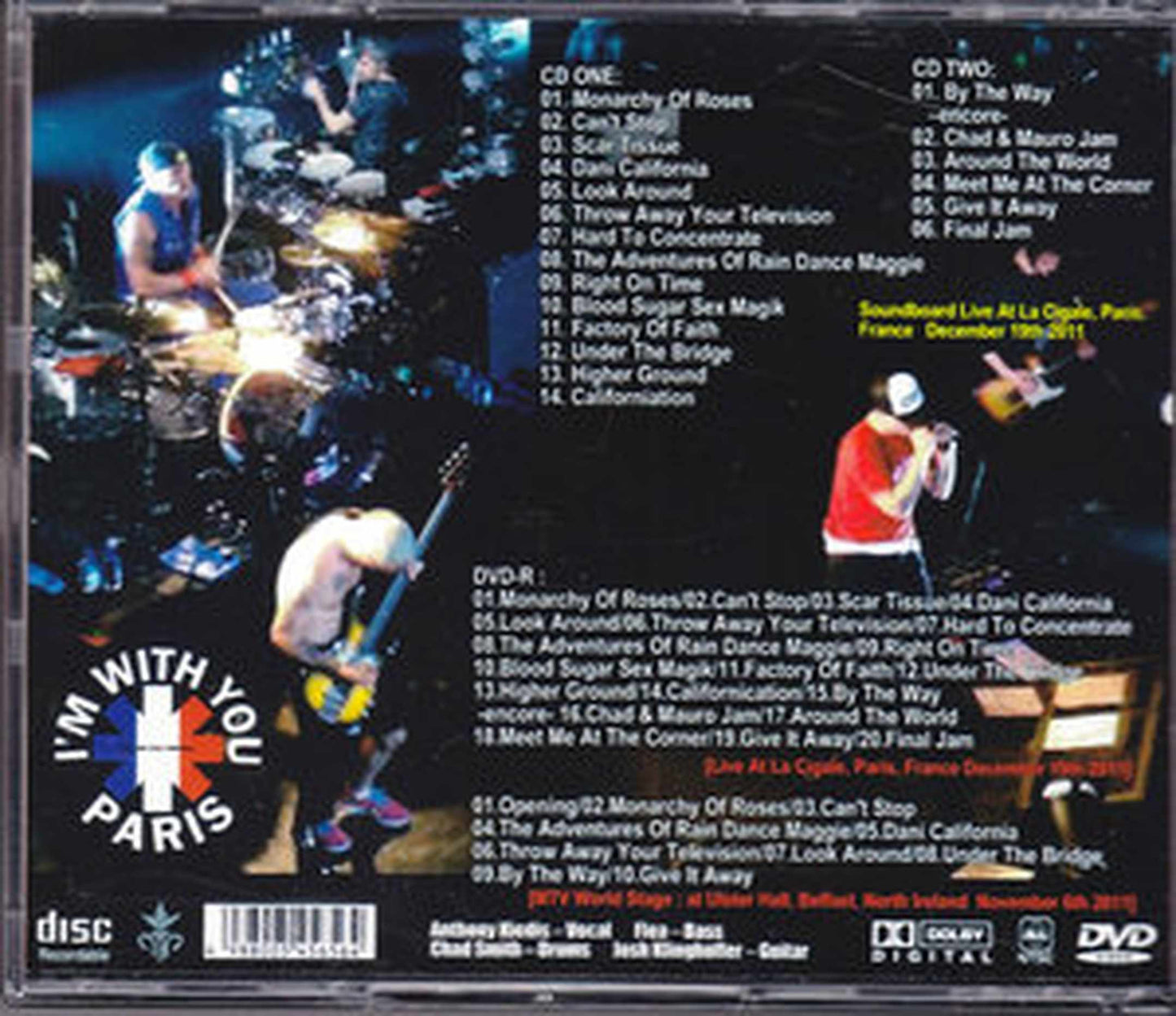 Red Hot Chili Peppers/France 2011