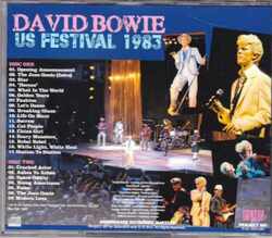 David Bowie/California,USA 1983