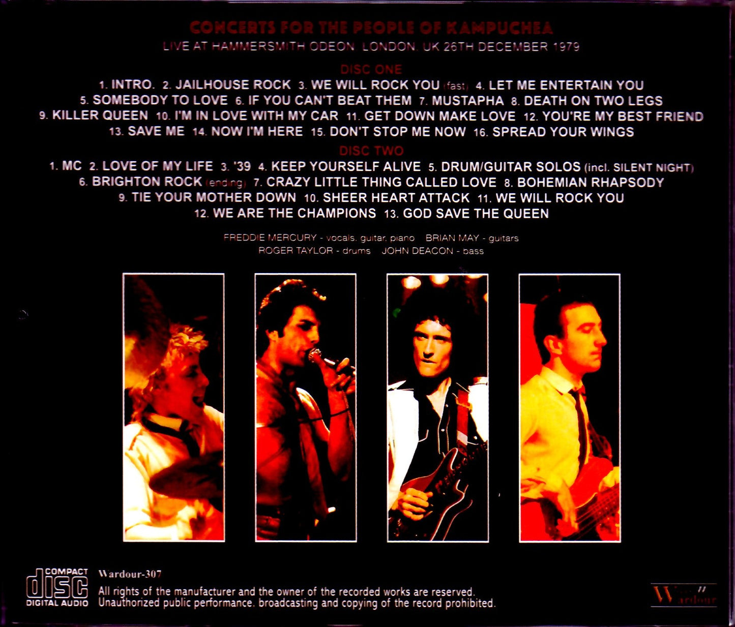 Queen/London,UK 12.26.1979 Upgrade