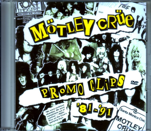 Motley Crue/Promo Clips 1981-1991