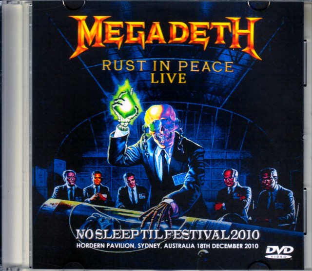 Megadeth/Australia 2010