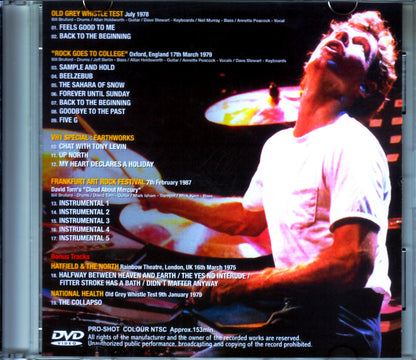 Bill Bruford/Live Compilation 1978-1987