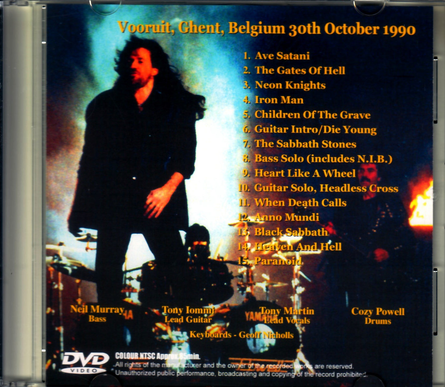 Black Sabbath/Belgium 1990