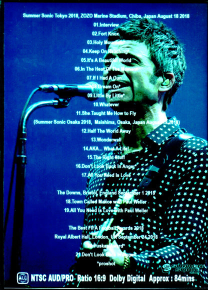 Noel Gallagher/Chiba,Japan 2018 & more