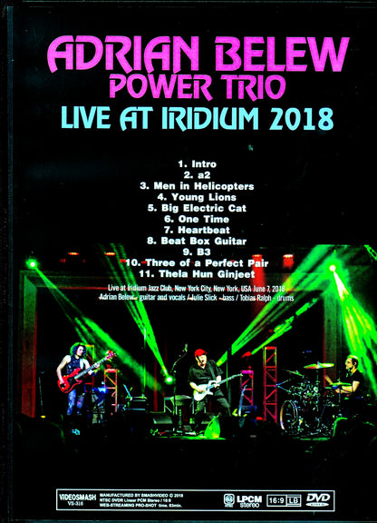 Arrian Belew Power Trio/NY,USA 2018