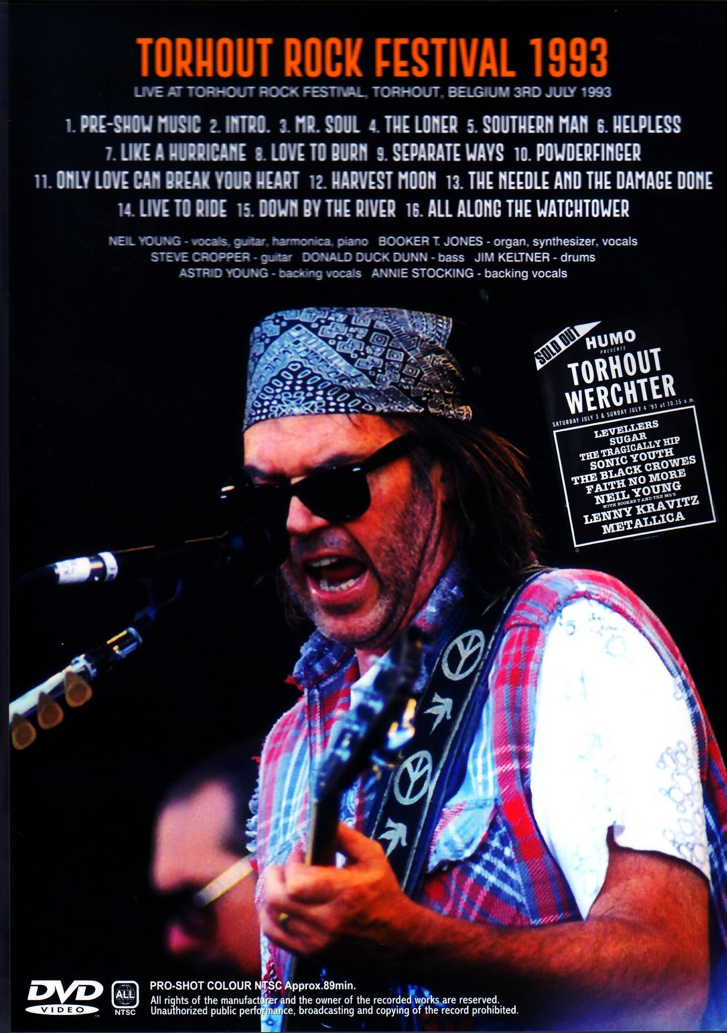 Neil Young with Booker T and the MG's/Belgium 1993 Upgrade