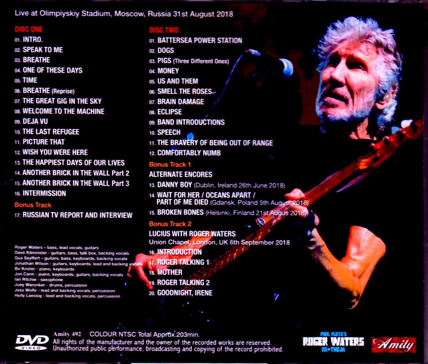 Roger Waters/Russia 2018