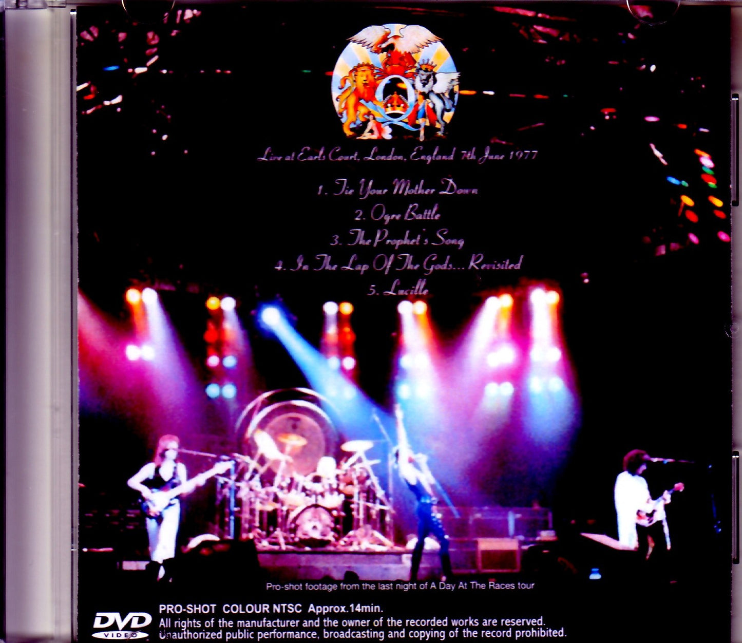 Queen/London,UK 6.7.1977 Unreleased Footage